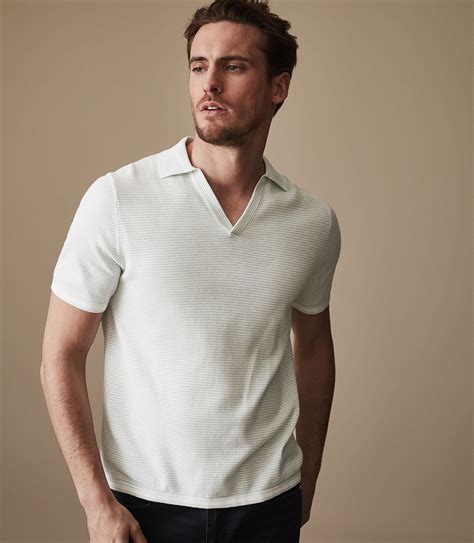 ysl polo cena|men's open collar polo shirt.